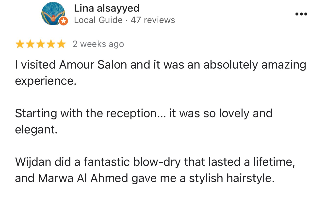 Client's flawless balayage